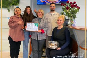 The team of the "Nevsky Prostor" real estate agency awarded the prestigious title of "GOLDEN PARTNER"