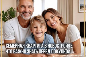 Семейная квартира в новостройке: что важно знать перед покупкой